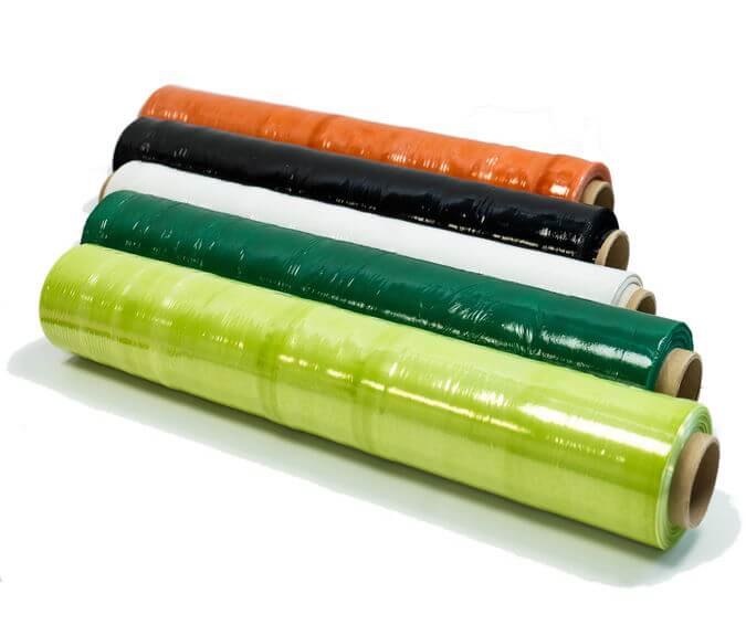 Цветная стретч-пленка для упаковки багажа